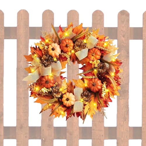 Couronnes d'automne pour porte pour embellir un mur et intérieur - 8