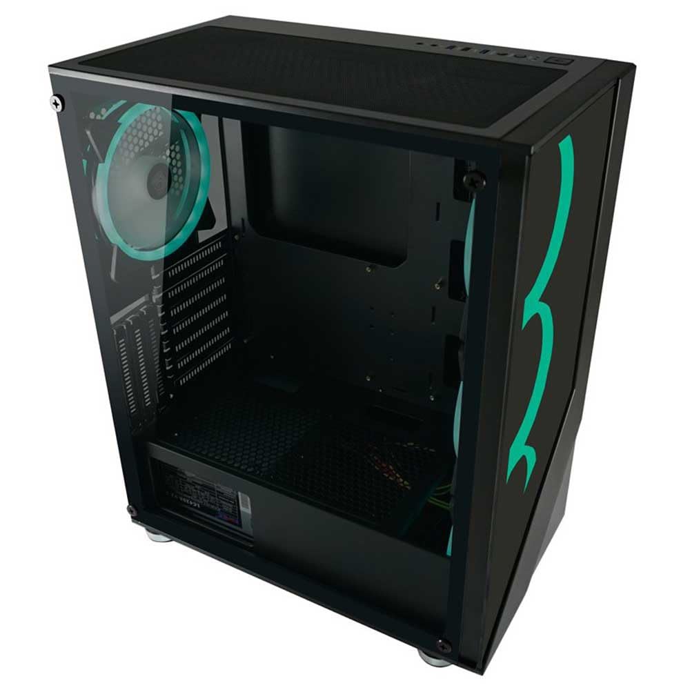 CAJA PC LC-POWER GAMING 803B-ON SHADED_X RGB NEGRO