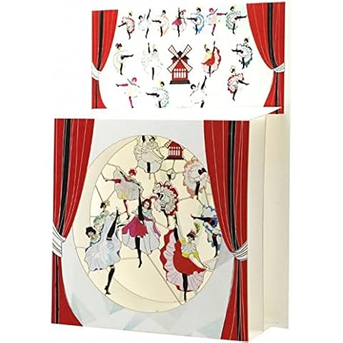 Forever Cards, Laser Cut Magic Box Greeting Card - Moulin Rouge - BX241 Cover