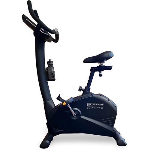 3G Cardio Elite UB Upright Bike - Commercial Grade - Compact Footprint - Ultra Comfortable Seat - Magnetic Resistance - 350 lbs Capacity