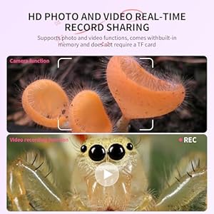 Microscope for Kids - Mini Pocket Handheld Microscope for Toddlers-Educational Science Kit Toys for Christmas Birthday Gifts Toys for 3 4 5 6 7 8 9 10 Year Old Girls(Purple) Microscope for Kids Mini Pocket Handheld Microscope for Toddlers Educational Science Kit Toys for Christmas Birthday Gifts Toys for 3 4 5 6 7 8 9 10 Year Old GirlsPurple