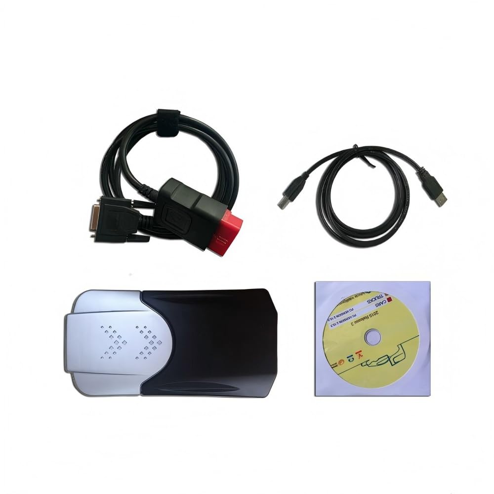 Eobd2 OBD-II DS150 VCI V3 OBD2 skaner diagnostyczny, oryginalny skaner NEC z urządzeniem testowym KEYGEN do czytnika kodów błędów samochodów i samochodów ciężarowych, do BMW Benz, VW, Skoda itp.