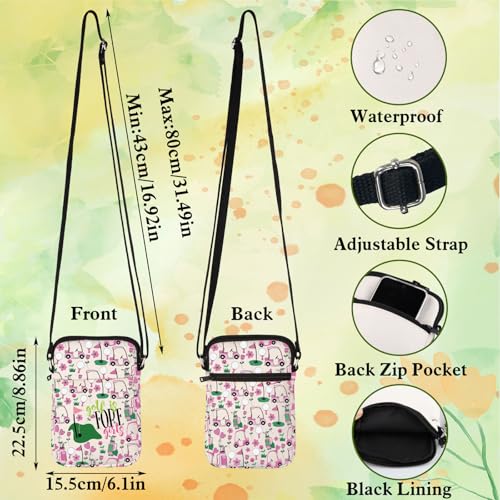 WZMPA Golf Girl Adjustable Strap Bag Lady Golf Lover Gifts Golf Is Fore Girls Crossbody Bag Golf Player Merchandise2