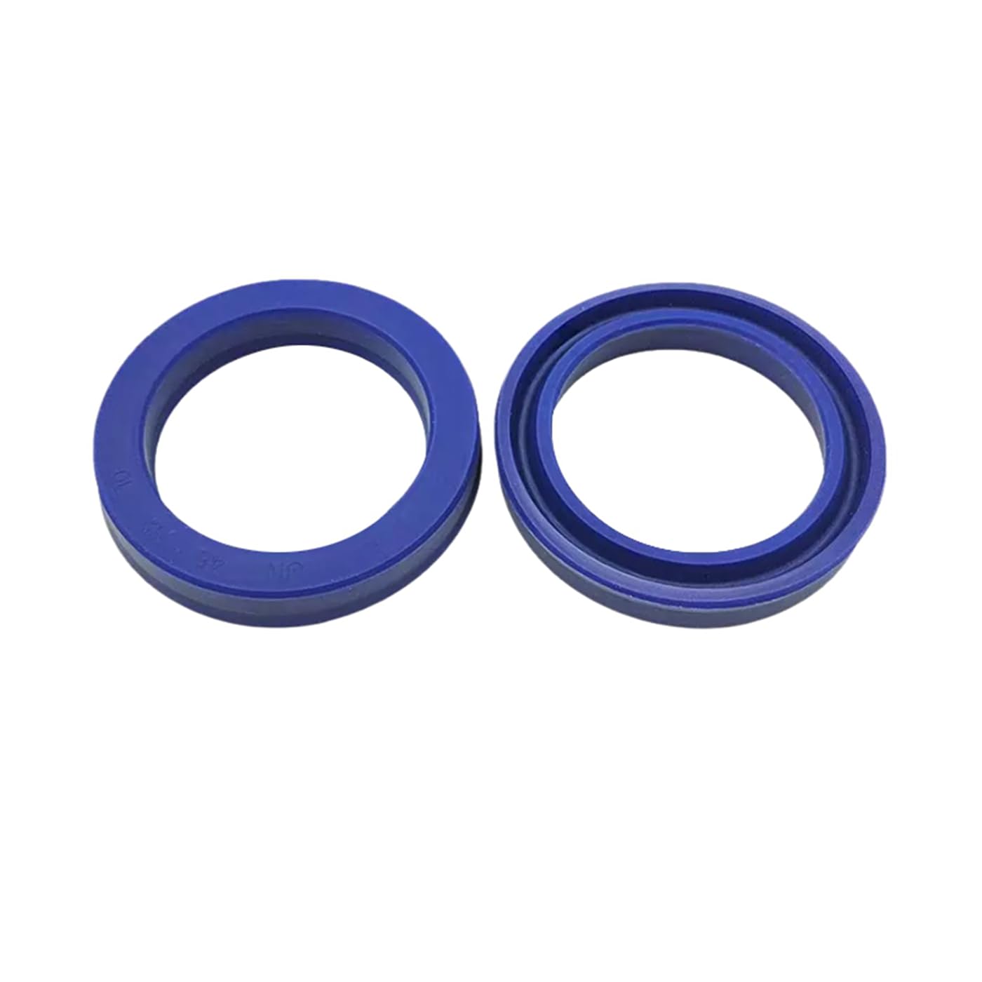 2 pezzi diametro interno 30mm tipo-UN blu paraolio in TPU parti antipolvere per stelo pistone cilindro idraulico, diametro esterno 38mm, 30x38x5mm