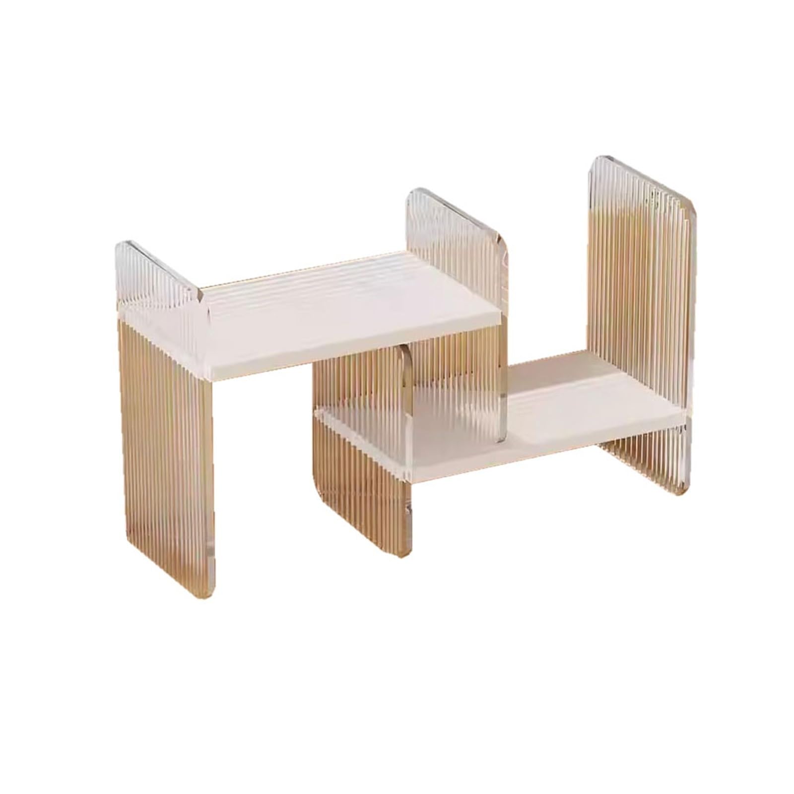 Shihan-2015 Bookcase Expandable Combination Bookshelf Desktop Small Acrylic Multi Layer Storage Rack Display Shelf