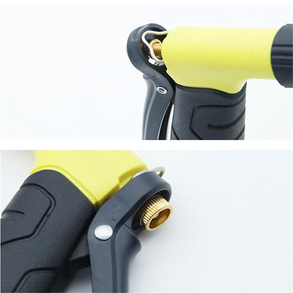 Pistola ad acqua regolabile ad alta pressione ugello spruzzatore per tubo da giardino ideale per irrigazione e pulizia auto attrezzi da giardino pistola cospargere