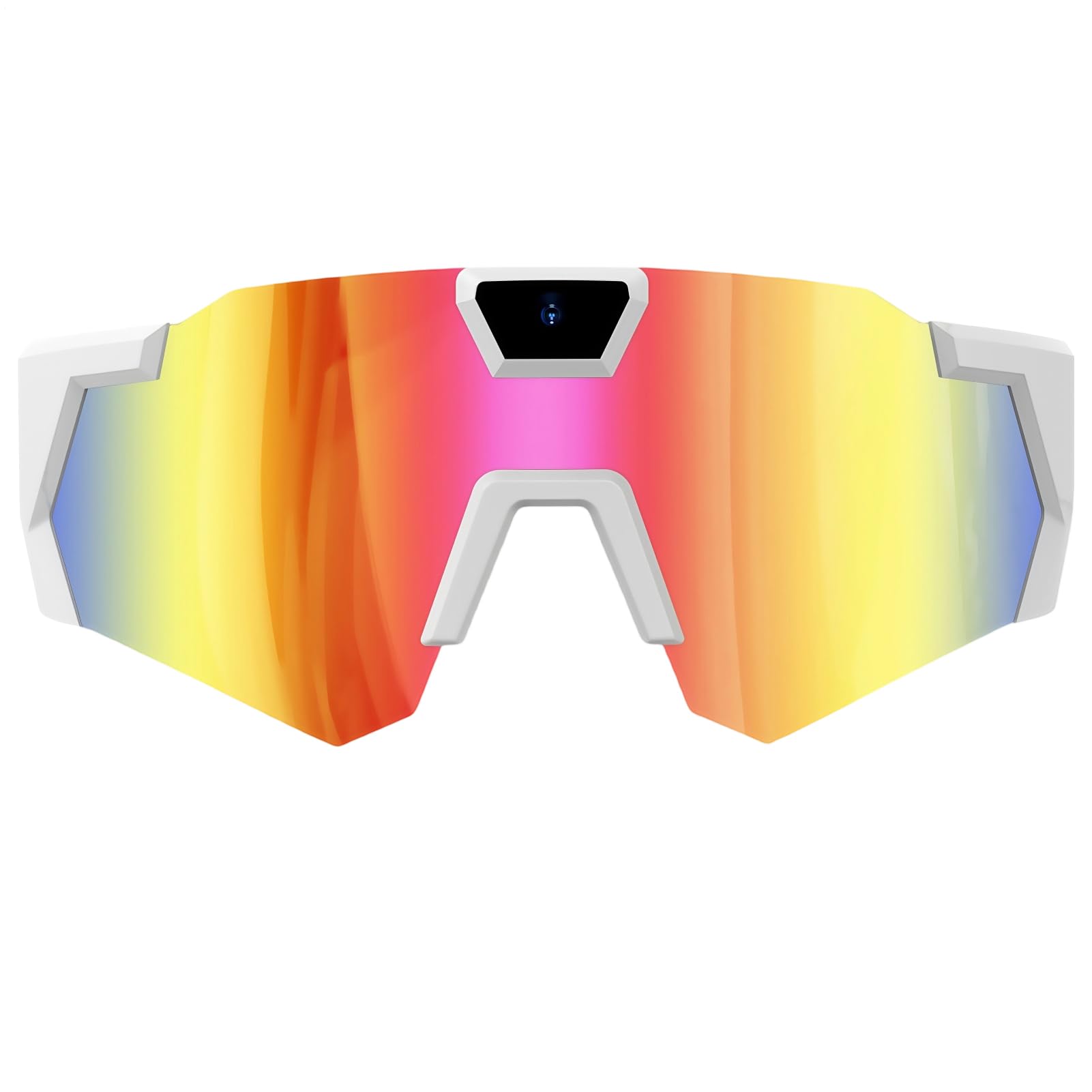 Gafas Inteligentes con cámara – Dispositivo de grabación Deportiva | Gafas de Sol para cámara, para Corredores, esquiadores, Snowboarders, Senderismo, Motociclistas, Ciclismo, esquí, Senderismo