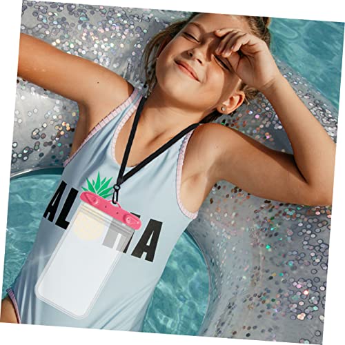 Uonlytech 8 Peças Bolsa Impermeável Móvel Bolsa impermeável para celular Bolsa impermeável para ativ