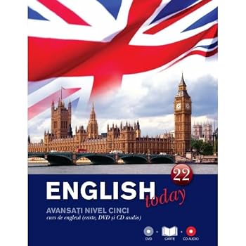 Paperback English today - Curs de engleza (carte, DVD si CD audio), Vol. 22 (Romanian Edition) [Romanian] Book