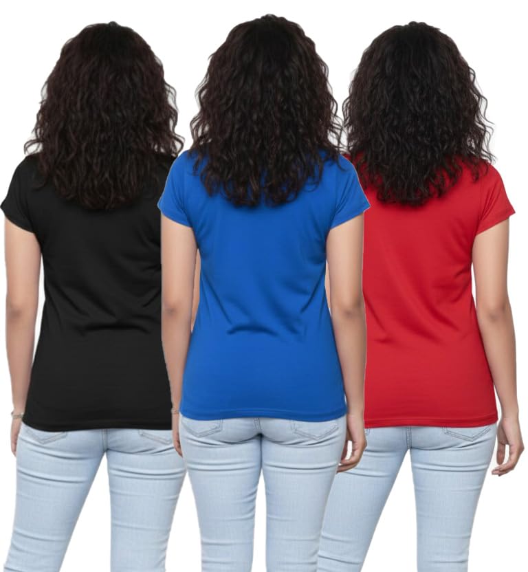 Image of MIST N FOGG Casual Printed Womens Combo Tshirts