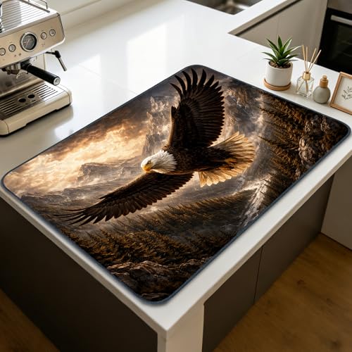 Image of Nuxovilar Eagle Mountain Stove Cover Diatomaceous Earth 28.65x20.47 In