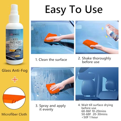 Locbondso GLASS ANTI FOG-0805 Fog Spray For Glasses thumb #4