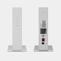 Vista 8 de Hitron Módem DOCSIS 3.1 Multi-Gigabit CODA56 Velocidades máximas de Internet de 2.5 Gbps Certificado con Xfinity, Charter Spectrum, Cox Cable