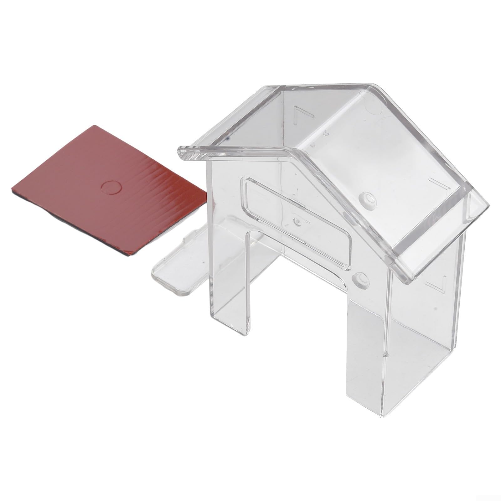Convenient Operation, Easy Button Pressing, Case for Wireless Doorbell for Access Control, Transparent PC, Protective Box