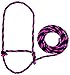 Weaver Leather Rope Cow Halter, Pink Fusion/Black