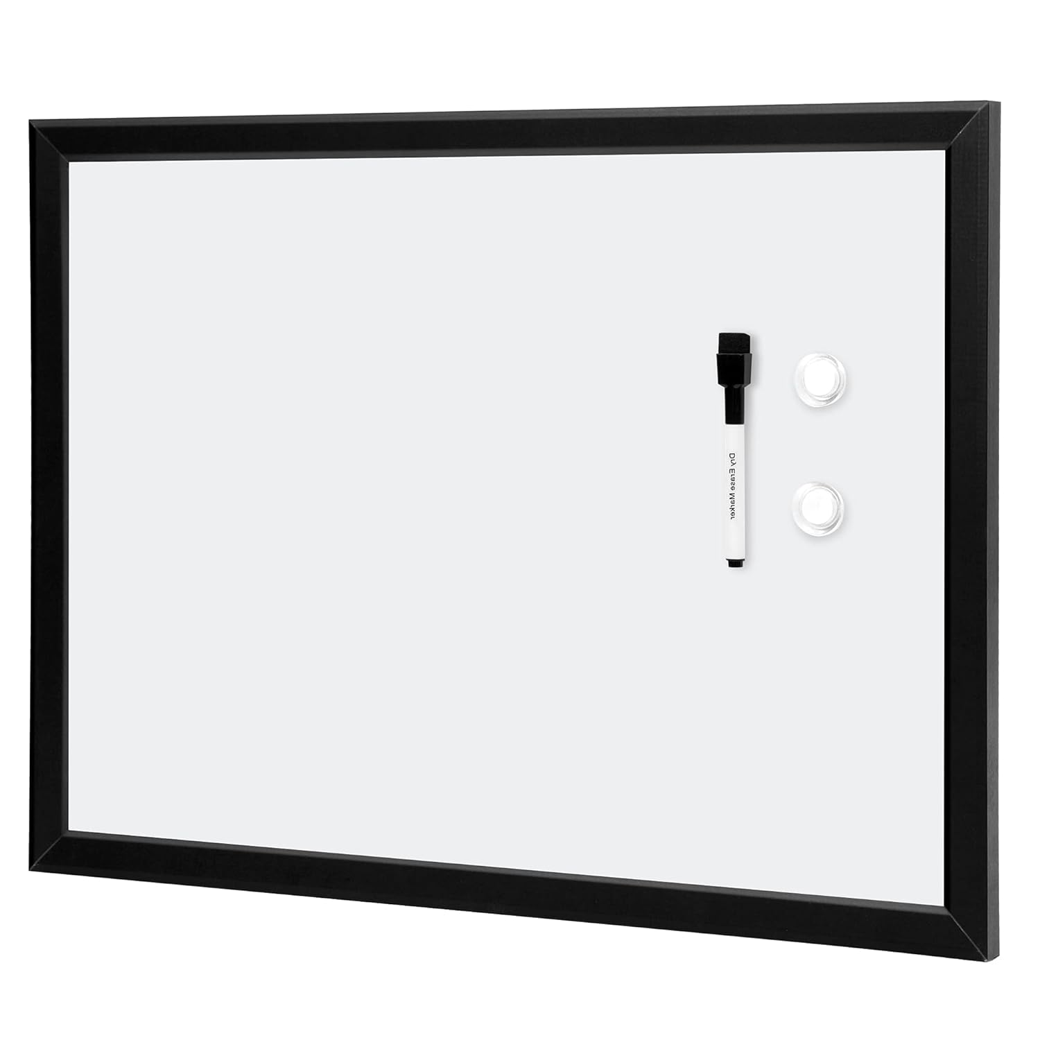 AmazonBasics Framed Dry Erase White Board, 17 x 23 Inch