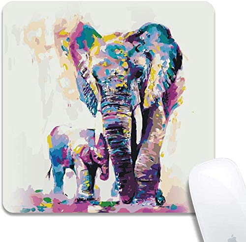 Mousepad Textil Elefant Motiv Nr. 10 Mauspad