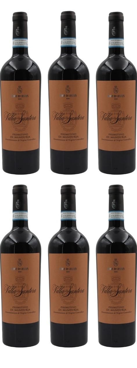 Leone de Castris Villa Santera Primitivo di Manduria D.O.C. 2023 (6 x 0,75 l)
