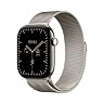 Apple Watch Series 12(GPS + Cellularモデル)- 46mm MJGP4X/A ナチュラルチタニウムケースとナチュラルミラネーゼループ-S/M
