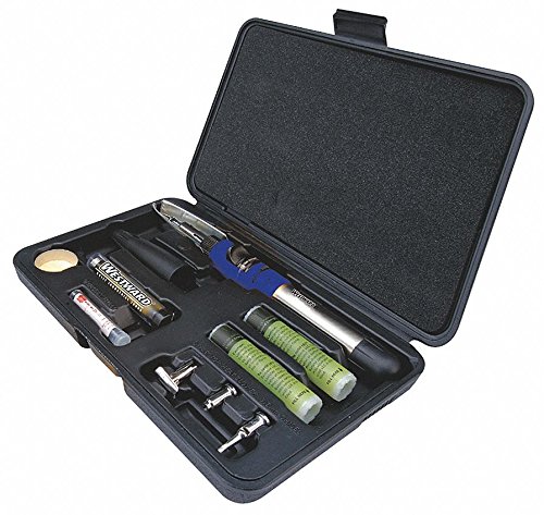 Westward Butane Butane Soldering Iron Kit; Use To Pinpoint Heat, Solder and Desolder, Heat Shrink, Strip Insu - 4UZZ9