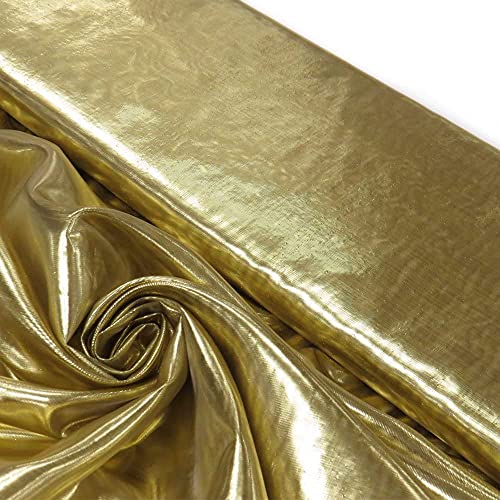 Premium Nylon Metallic Tissue Lame Fabric - 60 Inches Wide, Over 100 Yards Available in Vibrant Colors for Stunning Creations 3 Premium Nylon Metallic Tissue Lame Fabric - 60 Inches Wide, Over 100 Yards Available in Vibrant Colors for Stunning Creations - Image 2