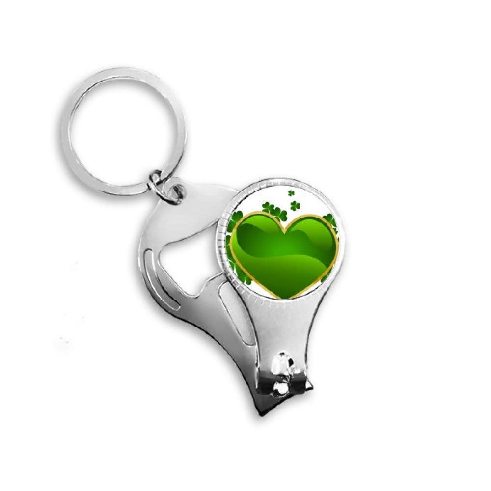 Trèfle à ongles porte-clés décapsuleur le cadeau idéal pour la Saint-Patrick