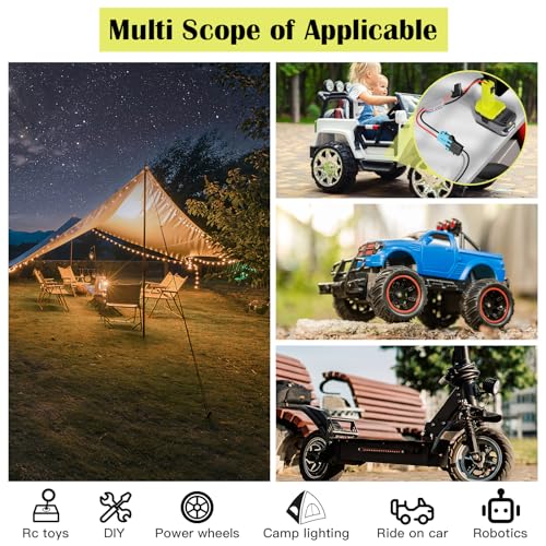 KOEZEOI Adaptador Power Wheels para Ryobi 18V Adaptador de bateria Power Wheels Kit conversor de bat