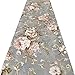 WUFENG-Tapis de passage Moderne 3D Motif De Fleurs Pile Basse Ne Pas Se Faner Peut Être Coupé Antidérapant Région Couloir Tapis, Plusieurs Tailles Personnalisable (Color : A, Size : 1x1m)