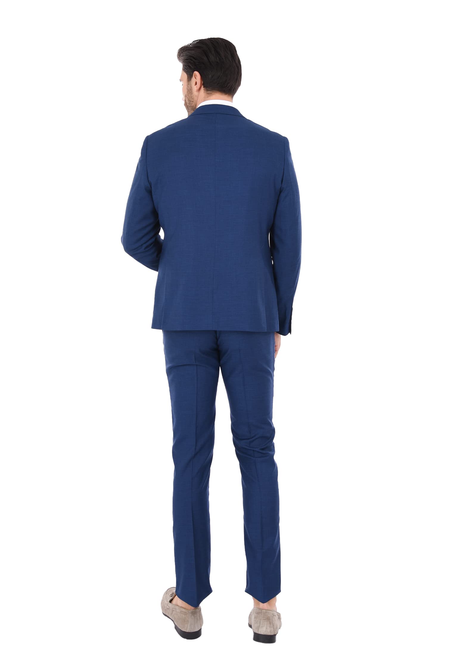 Ciabalù Abito Uomo Elegante Vestito Smoking Sartoriale Cerimonia Slim Fit