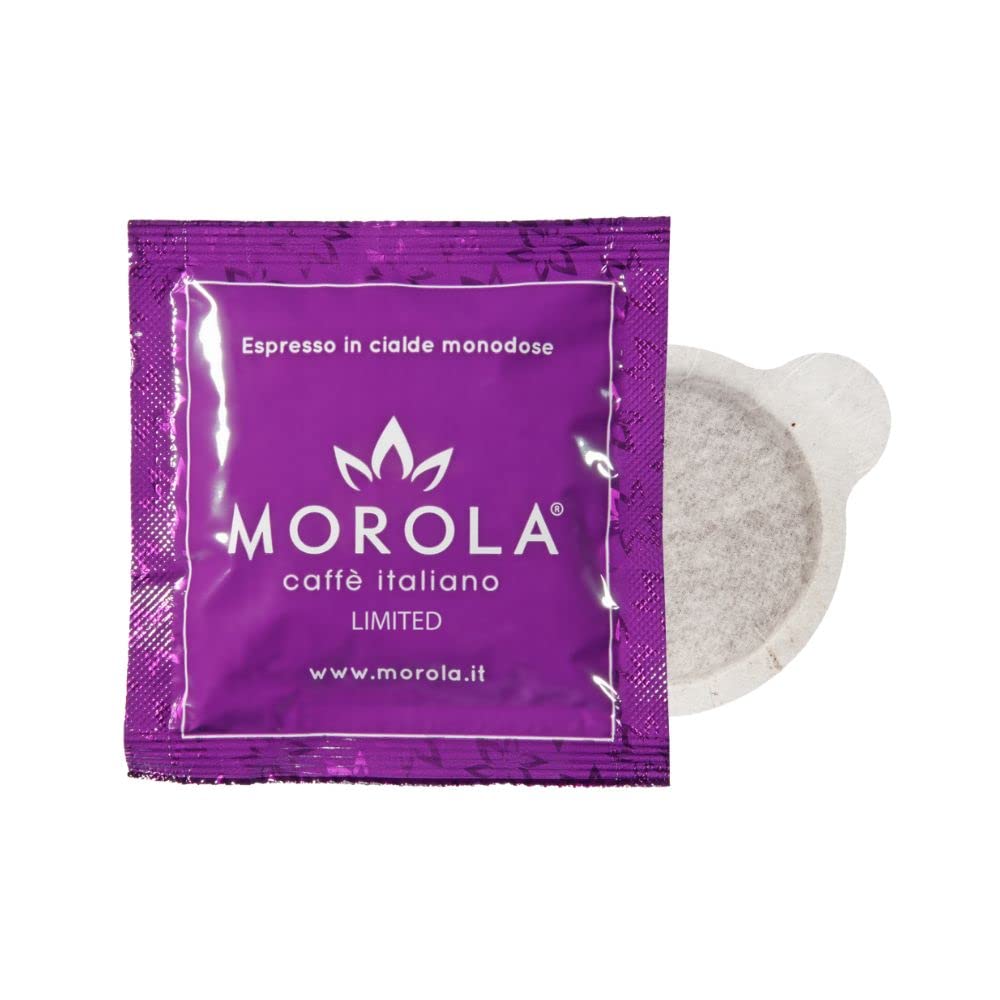 Café Morola - Kit de degustación de cápsulas - Vainas Compostables ESE44 - Degustación de café clásico, naranja, limitado, cremoso, Dek, El Mirador (120, cápsulas)