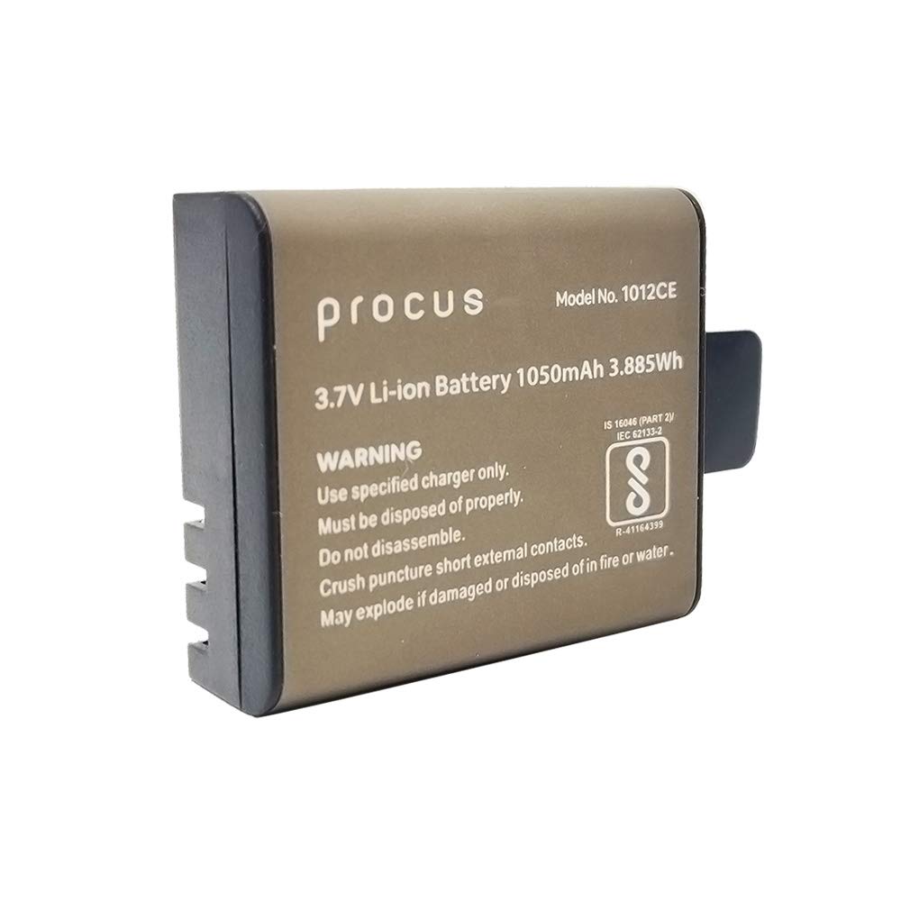 Procus Bolt Rechargeable 3.7V Li-ion Battery 1050mAh BIS Approved (B08KYC33DL) Amazon Price History, Amazon Price Tracker