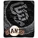 MLB San Francisco Giants Retro Plush Raschel Throw, 50" x 60"