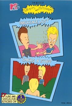 DVD The Best of MTV's Beavis and Butthead - Innocence Lost and Chicks N' Stuff Book