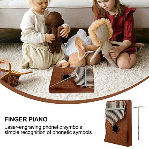 BIENKA 1 Jeu de Kalimba de Pouce Portable Kalimba de Doigt 17 Tons Durable Piano - Les Beatles, Paul McCartney, John Lennon, RIngo Starr, George Harrison BIENKA 1 Jeu de Kalimba de Pouce Portable Kalimba de Doigt 17 Tons Durable Piano – Image 6