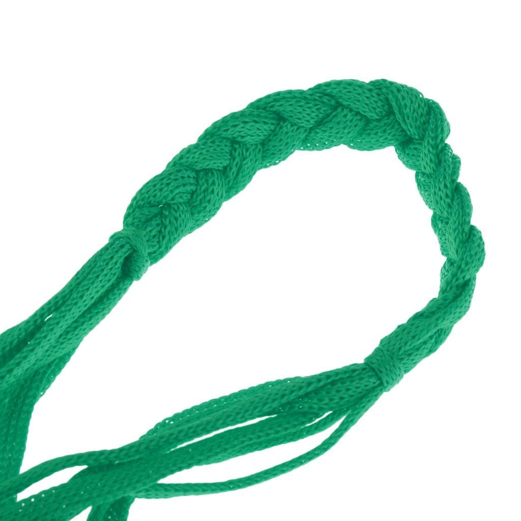 Bolsa de Pelota de Malla Balón de Baloncesto Llevar Bolsa de Red de Almacenamiento de Malla Titular Verde
