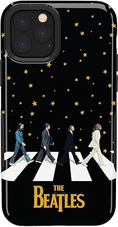 Casely iPhone 11 Pro Max Case | Night Walk | The Beatles Abbey Road Dual Image | Bold Protective Design