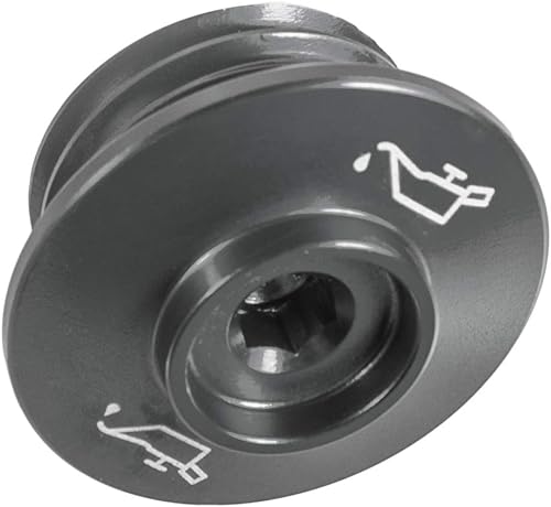 Miniatura 6 de Tapón de llenado de aceite de motor de motocicleta M27x3 Tapón de aceite de aluminio para MT-07 2014-2019 para MT-10 2016-2019 para YZF R1 1998-2019