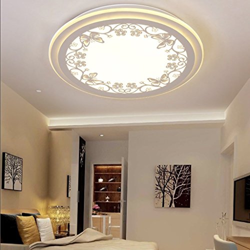 Plafonnier LED dimmable CLSDRZC 42cm pour régler la luminosité de votre chambre