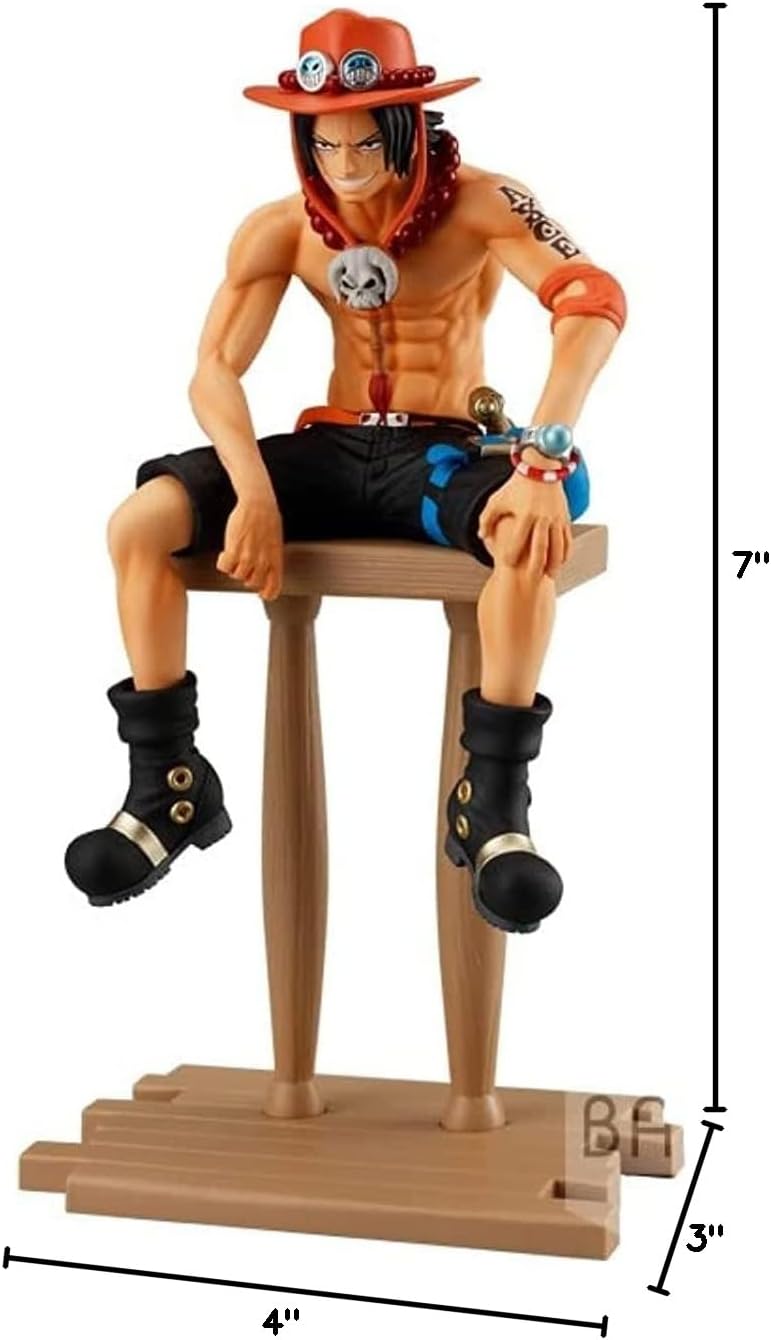 BanPresto - One Piece Grandline Journey-Portgas.D.Ace Statue
