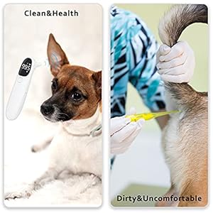   Cat-and-Dog-Ear-Temperature-Monitor-Pet-Only-Thermometer-Dogs-or-Cats-Ear-Temperature-Monitor-with-Warranty-Dog-and-Cat-Ear-Care-Supply-Take-Pet-Temperature-Tool