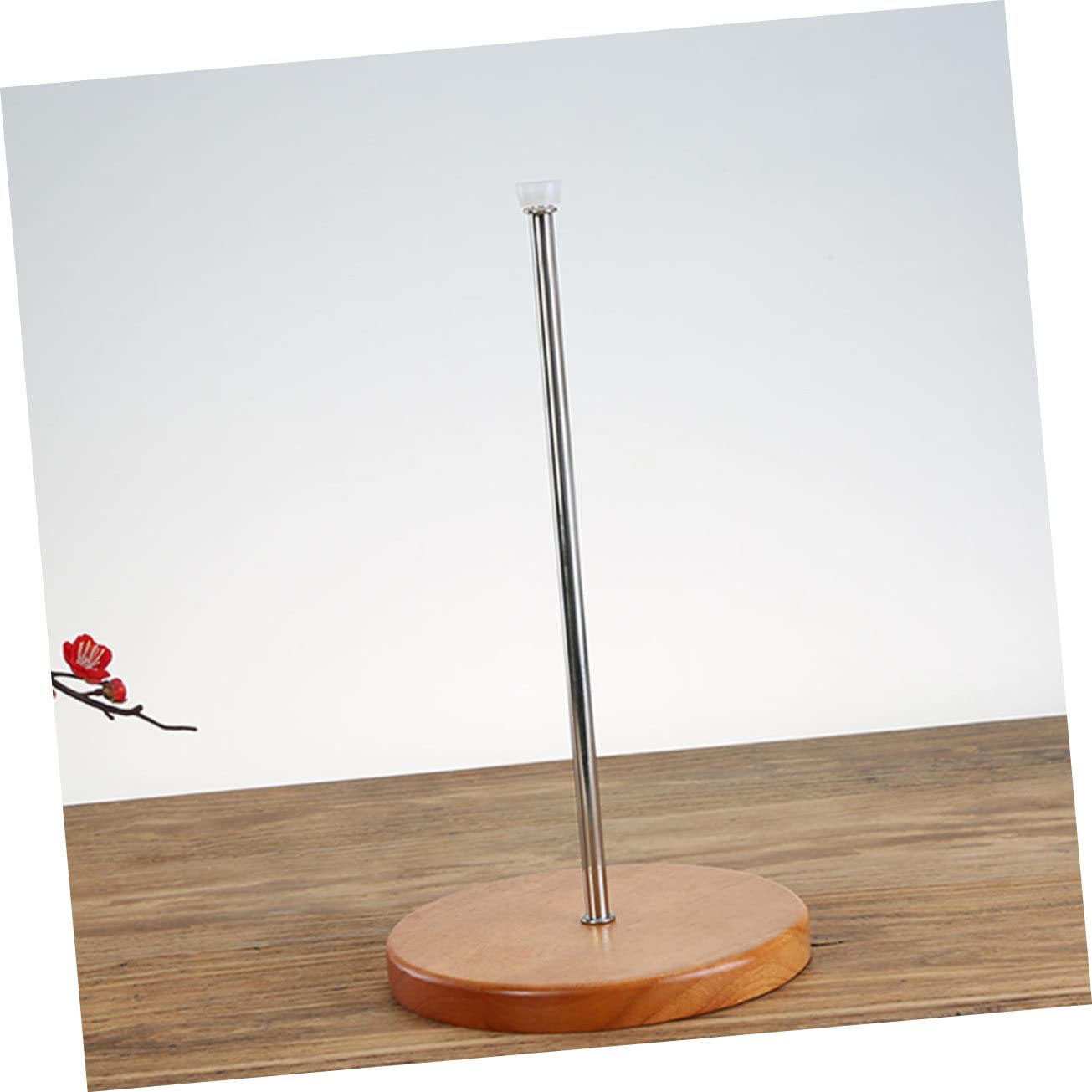 COLLBATH 1pc Decanter Stand Brackets for Shelves Drying Stainless Water Bottles Shelving Brackets Wine Holder Wine Dryer Shelf Holders Wine Decanter Storage Holder Carafes Cups Silver Wood