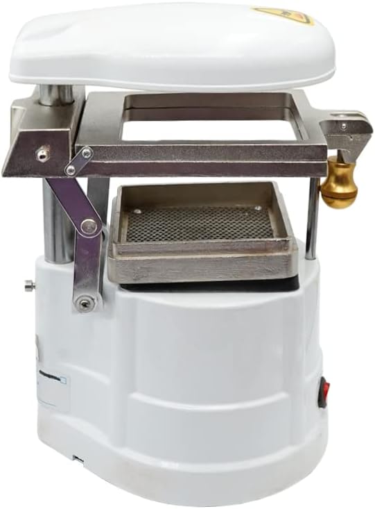 Dental Vacuum Former Forming Laminator Machine Oral Material Making Tools Dental Orthodontic Laboratory Equipment White