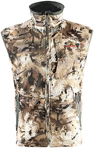 Sitka Men's Hunting Water-Repellent Camo Gear Dakota Vest, Optifade Waterfowl, Large