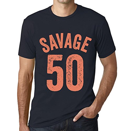 Tee-Shirt Savage 50 Ans : Fini le Cadeau d'Anniversaire Banal pour Homme en 1975