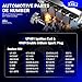 UF401 Ignition Coil & 4469 Double Iridium Spark Plug 6PCS for Nissan Altima Maxima Pathfinder Quest 350Z Frontier Xterra NV1500 NV2500 NV3500/Infiniti FX35 I35 QX4 G35 M35 Replaces# 22448-AL61C