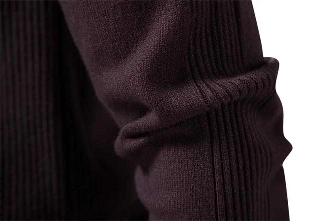 Maglione da uomo autunno/inverno ispessito maglione girocollo maglione sottile maglieria top