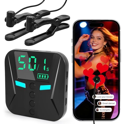 PAWFECTJEE Auto Clicker for iPhone Android, Gaming Screen Tapper with 50 Clicks/Sec, Ultra-Slow Mode, Compatible with iOS iPad, Live Likes & Rewards (Controller with 2 Click Heads)