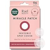 Rael Pimple Patches, Miracle Invisible Spot Cover - Hydrocolloid Acne Patch, Treatment for Breakouts, Absorbs Zits & Blemish, Korean Skin Care, 2 Sizes (96 Count)