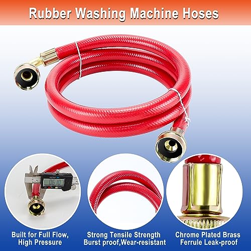 Fetechmate 90-6FT 6 Ft Washing Machine Hoses thumb #4
