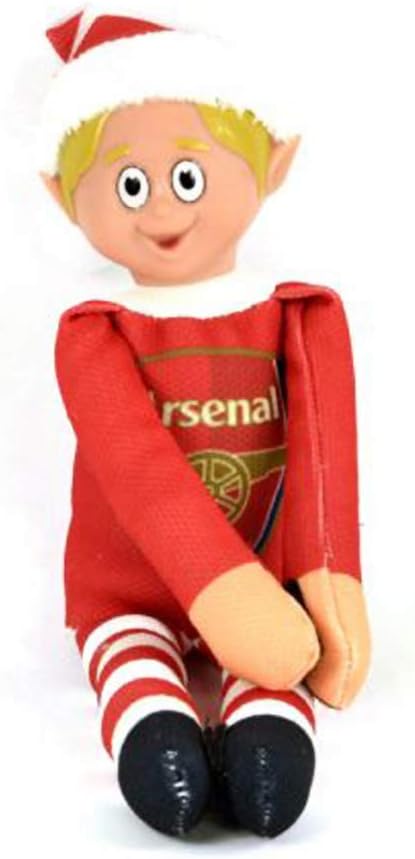 Arsenal FC Official Football Christmas Team Elf (One Size) (Red/White)